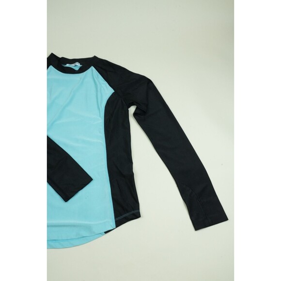 Women's Coolrun Blue Long Sleeve Swim Shirt Size S UPF 50+ Sun Protection - Picture 3 of 8
